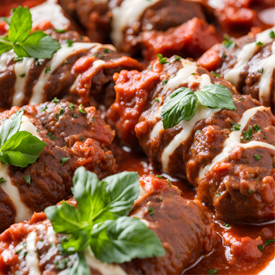 Beef Braciole in Marinara (Full 24pcs, Half 12pcs)