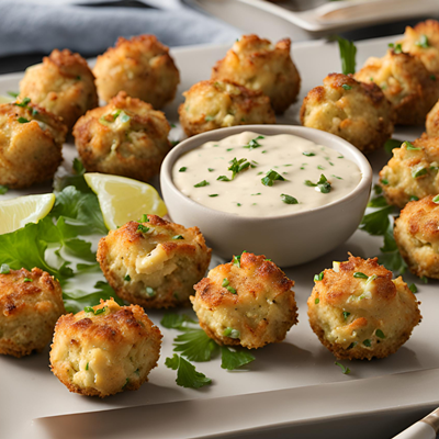 Mini Crab Cake Bites with Remoulade Sauce